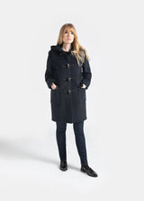 Women's Original Duffle Coat Navy Black Watch