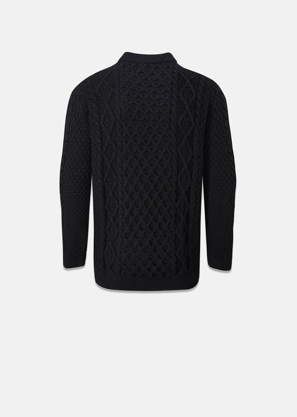 aran-jumper-black