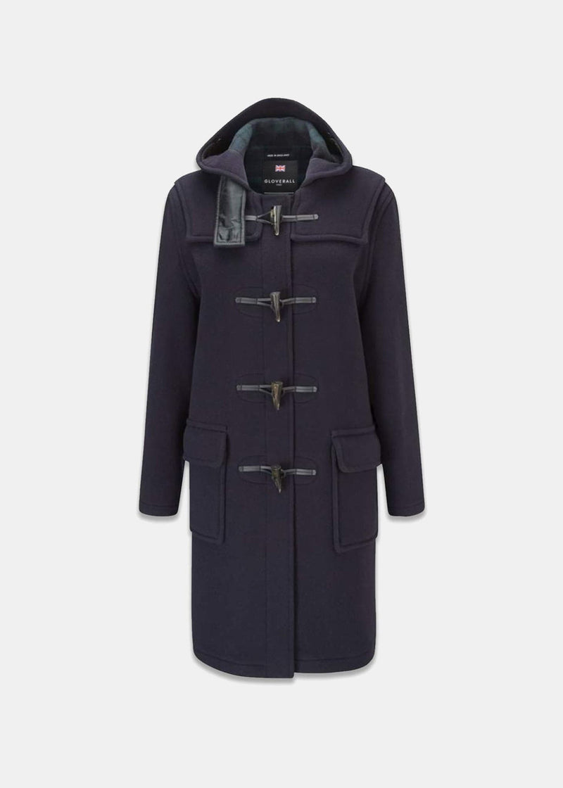 Women's Original Duffle Coat Navy Black Watch