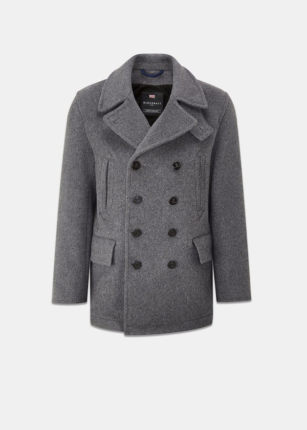 Tartan Churchill Peacoat Grey Blackwatch