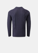 Aran Jumper Navy