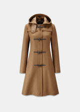 Women's Swing Duffle Coat Camel