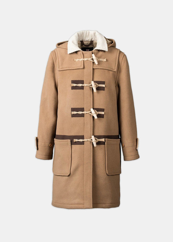 Collared Alison Duffle Coat Camel