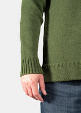 gloverall-guernsey-jumper-green