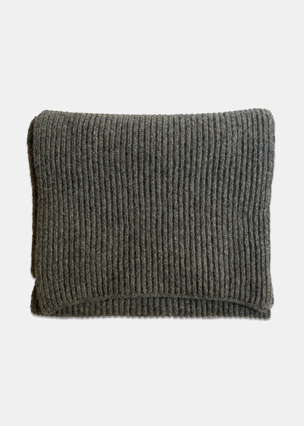 Fisherman Scarf Grey Marl