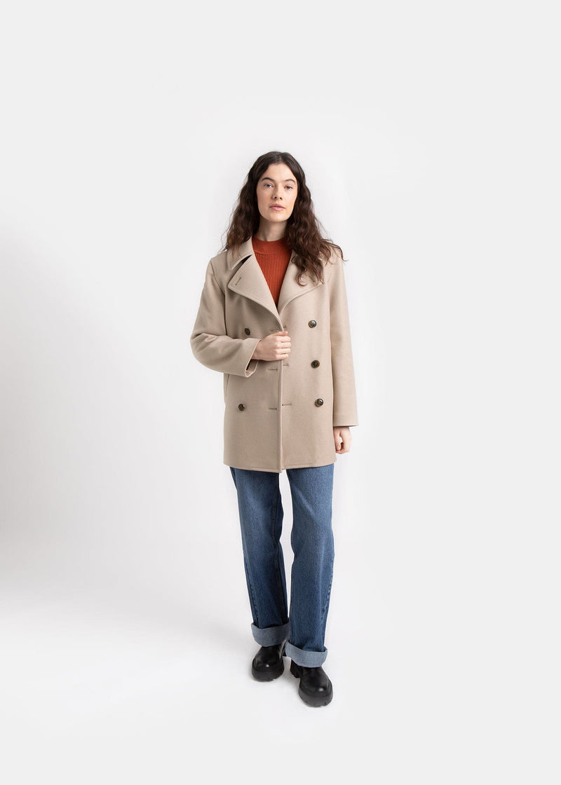 Ellen Peacoat Mink