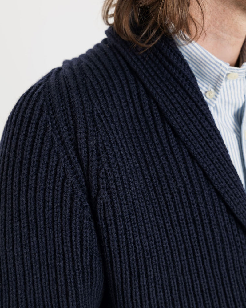 shawl-collar-cardigan-navy